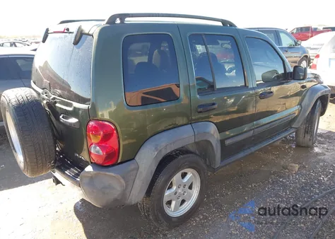 2007 Jeep Liberty Sport из США, поврежденный, VIN 1J4GK48K37W543902